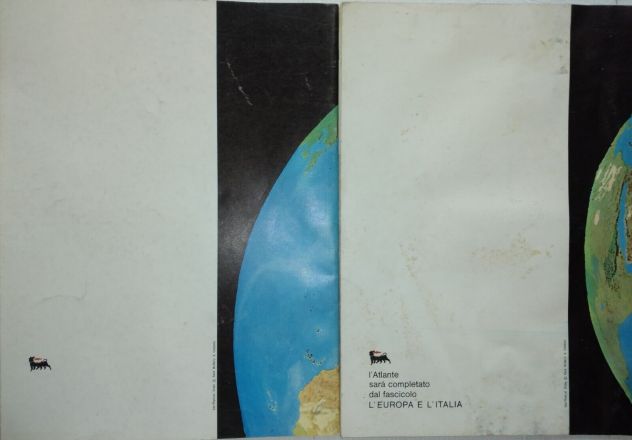 2 CARTINE GEOGRAFICHE OMAGGIO AGIP ANNO 1969 RARISSIME DA COLLEZIONE - Foto 4