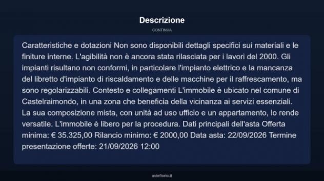 Immobile in asta di 149 m² in vendita a Castelraimondo - Foto 10