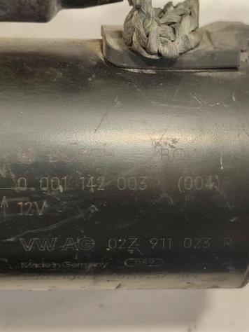 MOTORINO D' AVVIAMENTO VOLKSWAGEN Scirocco Serie (137) 02Z911023R 0001142003 CAX benzina 1390 (0814) - Foto 2