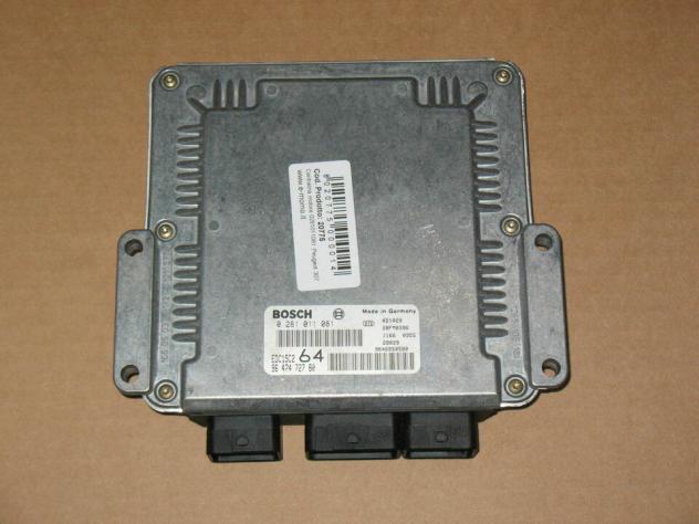 0281011081 ECU EUGEOT 307 2.0 0281011081 EDC15C2 9647472780 9646850580