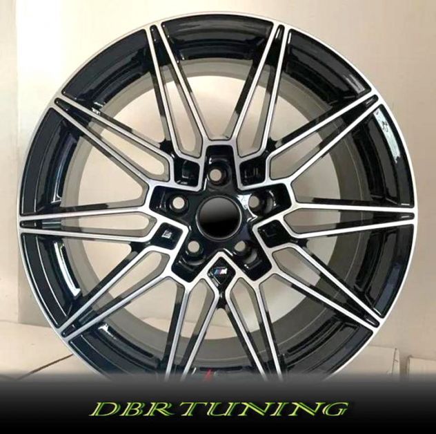 Cerchi in lega 19 FONDMETAL THOE Black Polish BMW