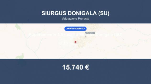 Immobile in asta di 157 m² in vendita a Siurgus Donigala