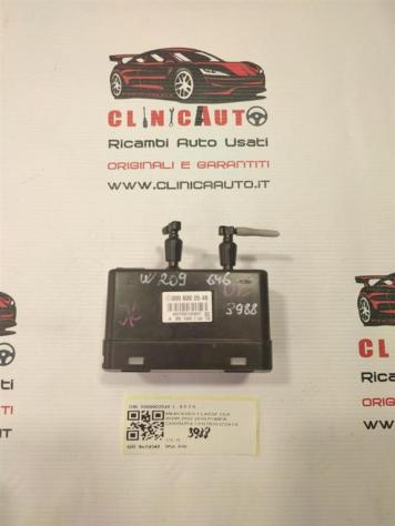 POMPA CHIUSURA CENTRALIZZATA MERCEDES CLK Cabrio W209 0008002548 646 benzina 1 (03)