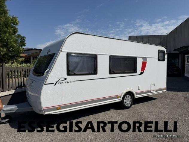 BURSTNER PREMIO 495 TK 2018 UNIPROPRIETARIO CARAVAN 1.350 KG 6 POSTI - Foto 4