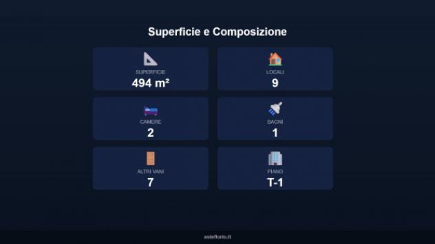 Immobile in asta di 494 m² con più di 5 locali in vendita a Pignataro Interamna - Foto 13