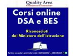 Master BES  - DSA ONLINE - IN TUTTA ITALIA