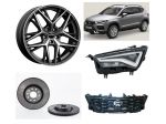 Seat Ateca cofano frontale kit airbag parafango fanale ammortizzatori 2016-20