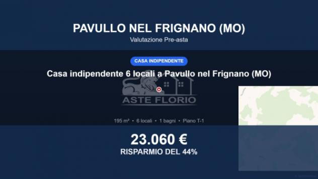 Immobile in asta di 195 m² con più di 5 locali in vendita a Pavullo nel Frignano