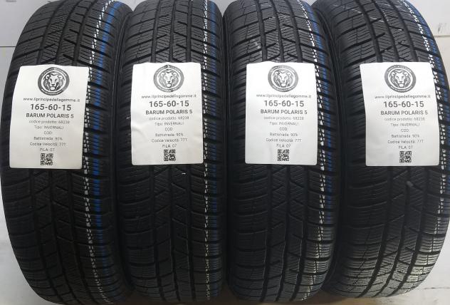 4 GOMME 165 60 15 BARUM A68238