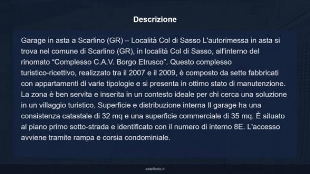 Immobile in asta di 32 m² in vendita a Scarlino - Foto 5