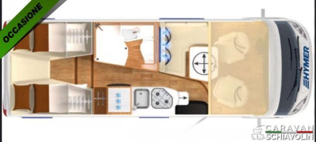 HYMER-ERIBA EXSIS I 580 rif. 23245317 - Foto 6