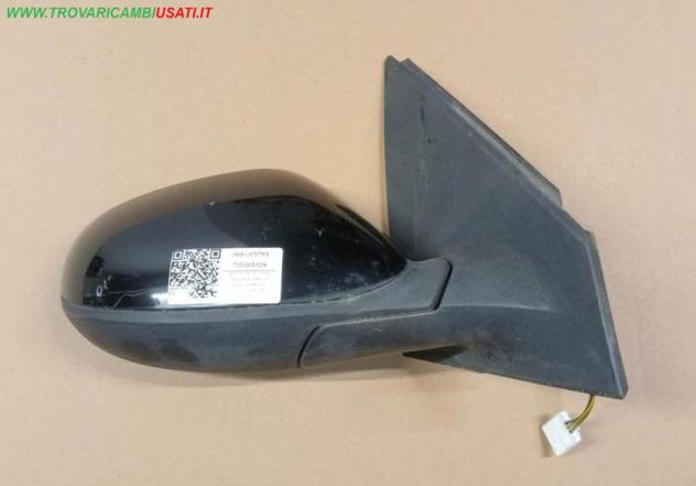 RETROVISORE EST.D.(senza calotta, con regolazione elettrica e riscaldamento) NERO MET. 3 FILI (CALOTTA PICCOLA) 999-U65789 Vetri e Retrovisori  Crista