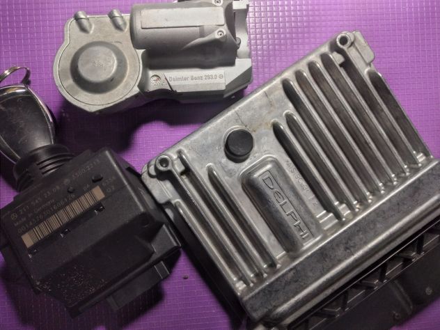 kit accensione Centralina ECU Motore Mercedes R0412C003G A6461509878 CRD11 A00 - Foto 8