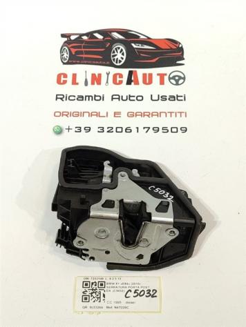 SERRATURA POSTERIORE DESTRA BMW X1 Serie (E84) 7202148 N47D20C (0915) - Foto 2