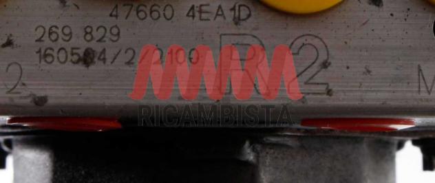 476604EA5D Nissan Qashqai 1.6 centralina ABS gruppo pompa Bosch