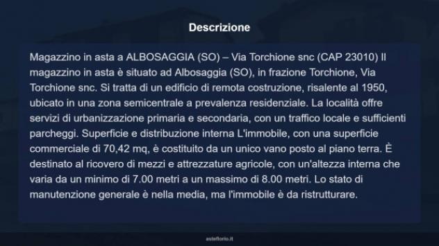 Immobile in asta di 70 m² in vendita a Albosaggia - Foto 9