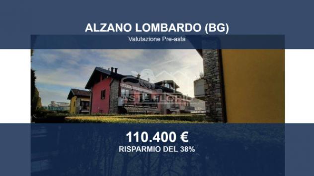 Immobile in asta di 86 m², box auto in vendita a Alzano Lombardo