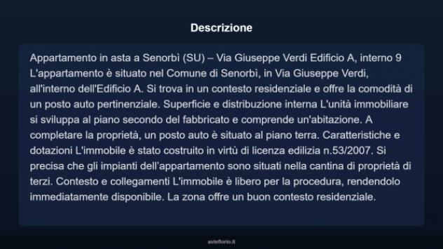 Immobile in asta di 70 m² in vendita a Senorbì - Foto 3