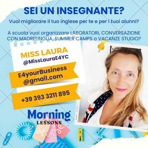 Consulente madrelingua bilingue per scuole ed insegnanti