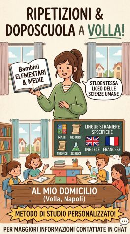 Doposcuola e ripetizioni