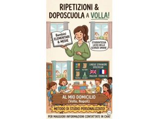 Doposcuola e ripetizioni