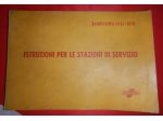 Manuale istruzioni stazioni di servizio Innocenti Lambretta 125 - 150 li 1959