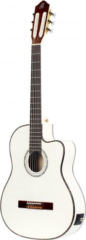 Chitarra classica Ortega RCE145WH - Foto 4