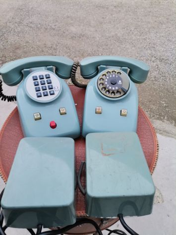 TELEFONI OROLOGI A PARETE E LAMPADE BILANCIA MACCHINA DA SCRIVERE VINTAGE ECC PR - Foto 8
