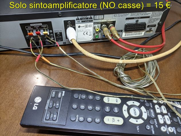 Sintoamplificatore LG radio RDS USB AUX e ottica IN - Foto 3