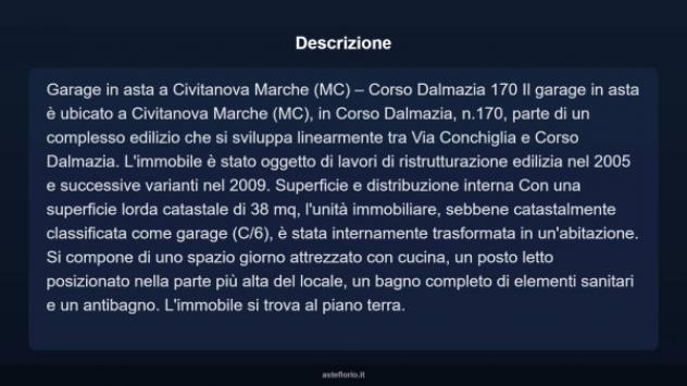 Immobile in asta di 38 m² in vendita a Civitanova Marche - Foto 4