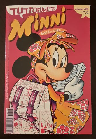 TUTTOFUMETTO MINNI, AMICA DEL CUORE, SETTEMBRE 2003 N. 30. - Foto 2