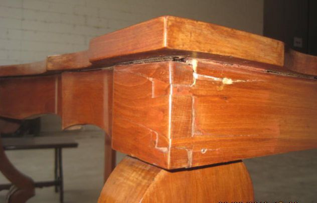 CONSOLLE META' 700 STILE LUIGI FILIPPO II, ORIGINALE RESTAURATA COD. 19633 - Foto 3
