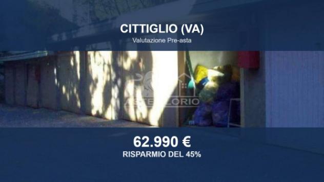 Immobile in asta di 105 m², box auto in vendita a Cittiglio
