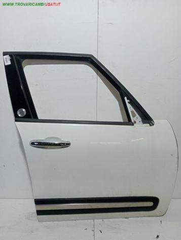 PORTA ANT. DX BIANCA 999-U1561826 Carrozzeria  Lamierati esterni  Porte  Porta ant. dx. FIAT - 500 L - 2012  , FIAT - 500 L WAGON - 2013