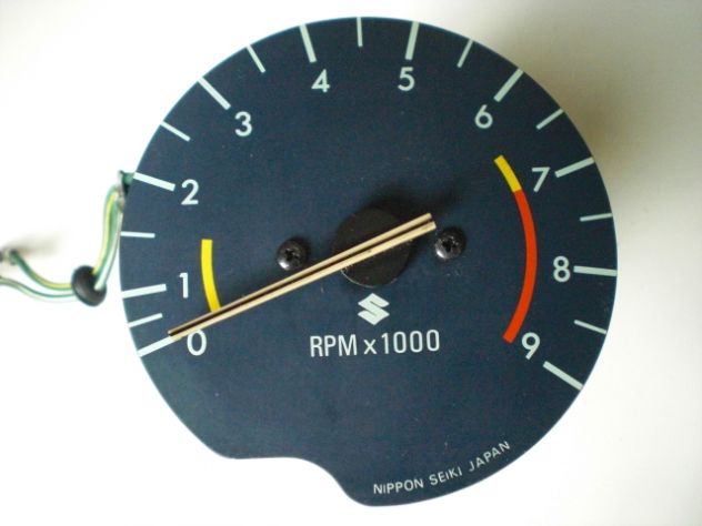Suzuki RE5 Wankel gemma rossa post NOS, strumenti (LEGGERE BENE ANNUNCIO) - Foto 2