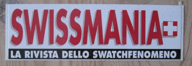 CALENDARIO SWATCHMANIA 1992 ADESIVO STICKER - Foto 2