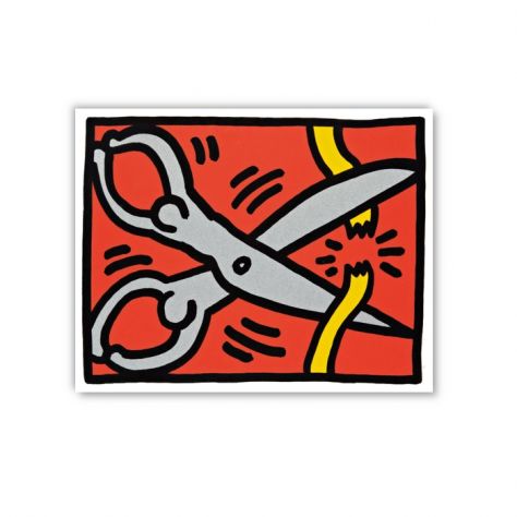 Quadro Keith Haring dipinto moderno Pop Art - Foto 2