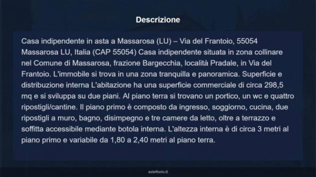 Immobile in asta di 298 m² in vendita a Massarosa - Foto 17