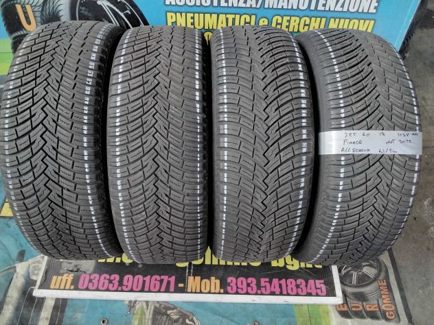 4 gomme usate pirelli 225 60 17 103v 4stagioni