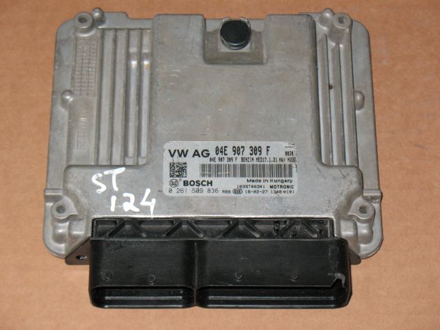04E907309F ECU CENTRALINA VW GOLF PASSAT 1.4 MED17.1.21 0261S09836 1039T00341
