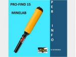 PINPOINTER PRO FIND 15 MINELAB Minelab Nuovo