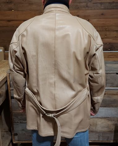 giacca in pelle uomo - Foto 3