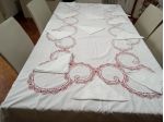 Tovaglia di cotone bianco