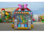 Gioco gonfiabile vasca palline per bambini per ludoteca e baby parking