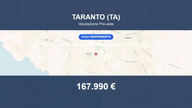 Immobile in asta di 108 m² con più di 5 locali in vendita a Taranto