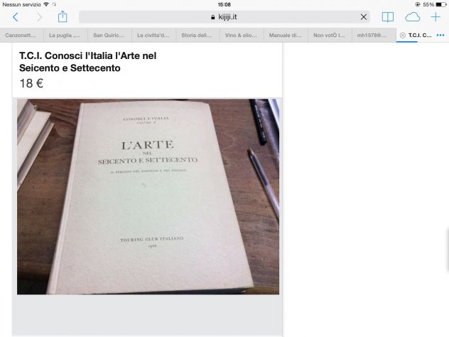 Touring club italconosci l'italia - volume 10 l'arte nel seicento e settecento -