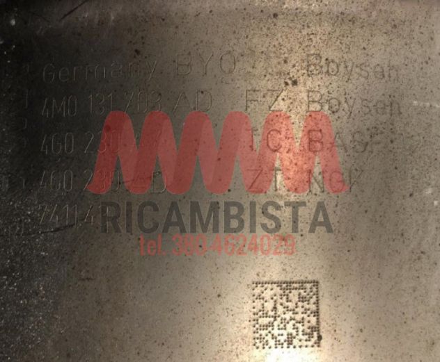 4M0254452FX Audi Q7 filtro antiparticolato - Foto 2