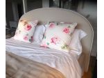 ORIZZONTI,coppia cuscini a fiori BOREAL, per divano, letto