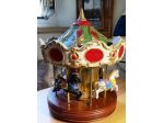 giostrina  con cavalli e carillon  cm22x26