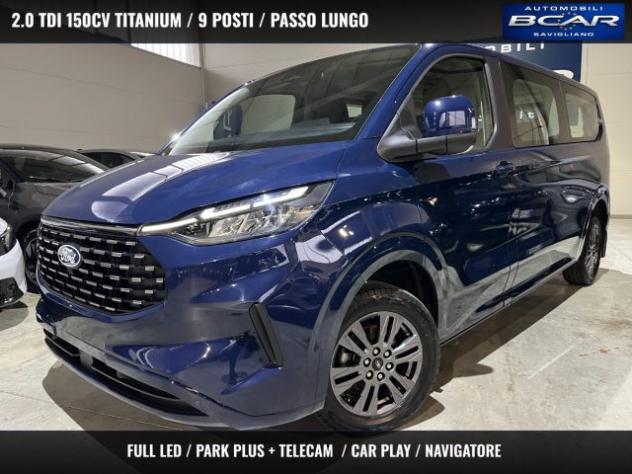 FORD Tourneo Custom 320 2.0 EcoBlue 150CV PL Titanium 9 POSTI rif. 24204556